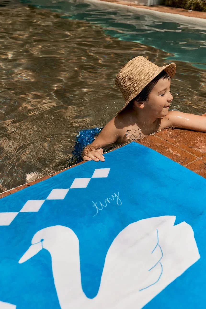 SWANS TOWEL детское хлопковое полотенце - фото 3