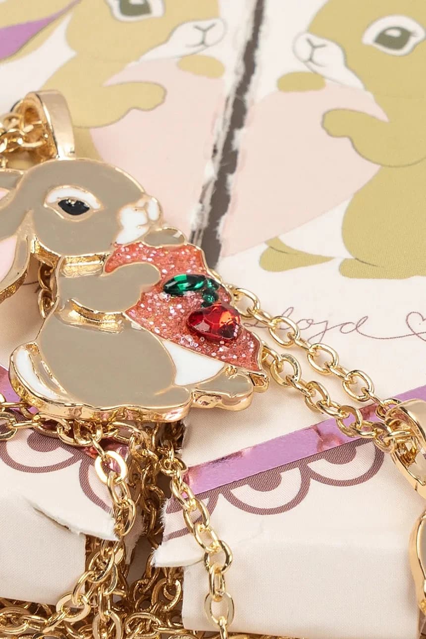 Детское колье BUNNY BESTIE NECKLACE 2 шт. - фото 3