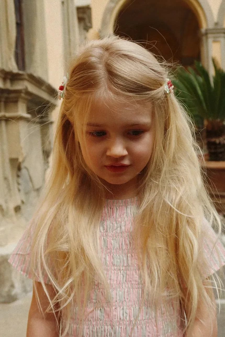 Детские заколки для волос 2 шт. ЗАЖИМЫ ДЛЯ ВОЛОС «ЦВЕТОЧНОЕ ПОЛЕ» 2 шт. - фото 4