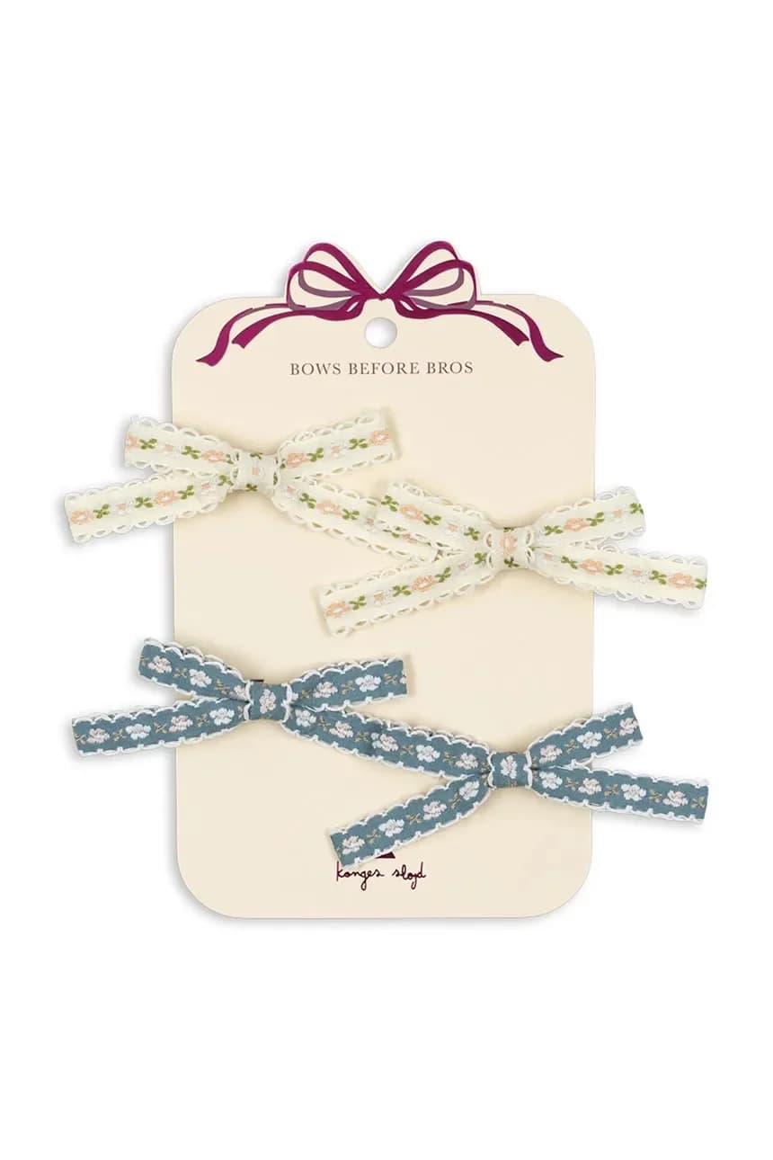 Детские заколки для волос LEONORA BOW HAIR CLIP 4 шт.