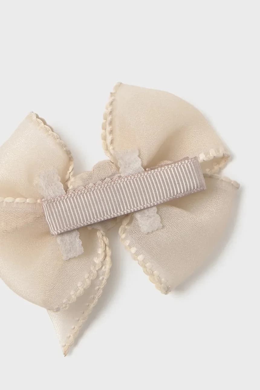 Детская повязка на голову и заколка для волос. - фото 2