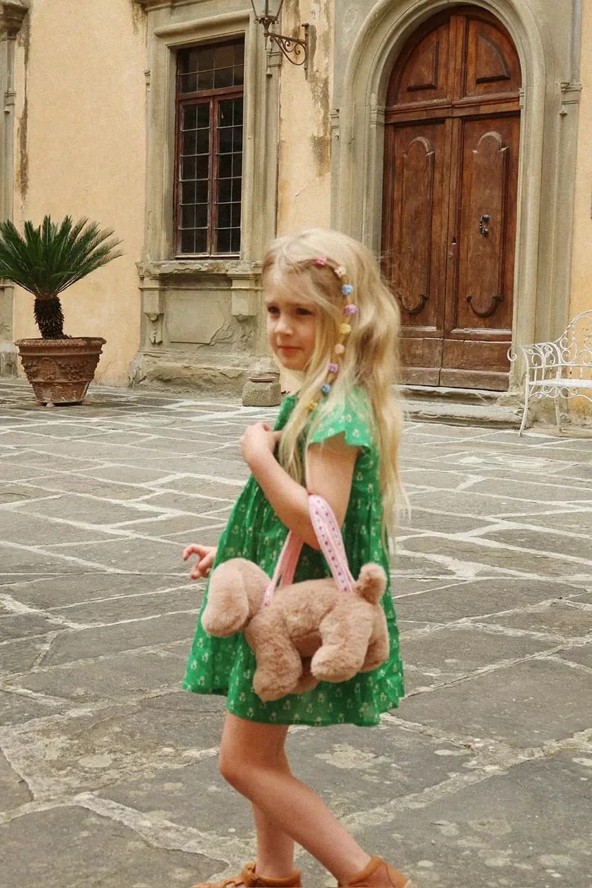 Детские заколки для волос MINI FLOWER HAIR CLAWS 10 шт. - фото 5