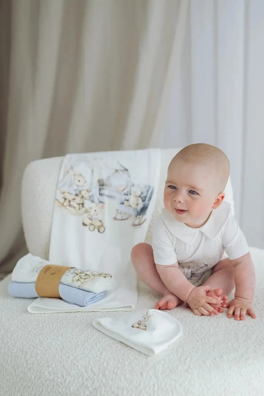 Детская шапка из хлопка LUMO - фото 3