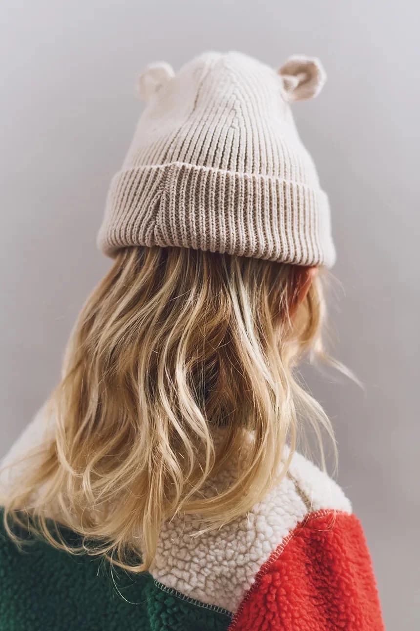 Детская хлопковая шапка Gina Beanie - фото 4