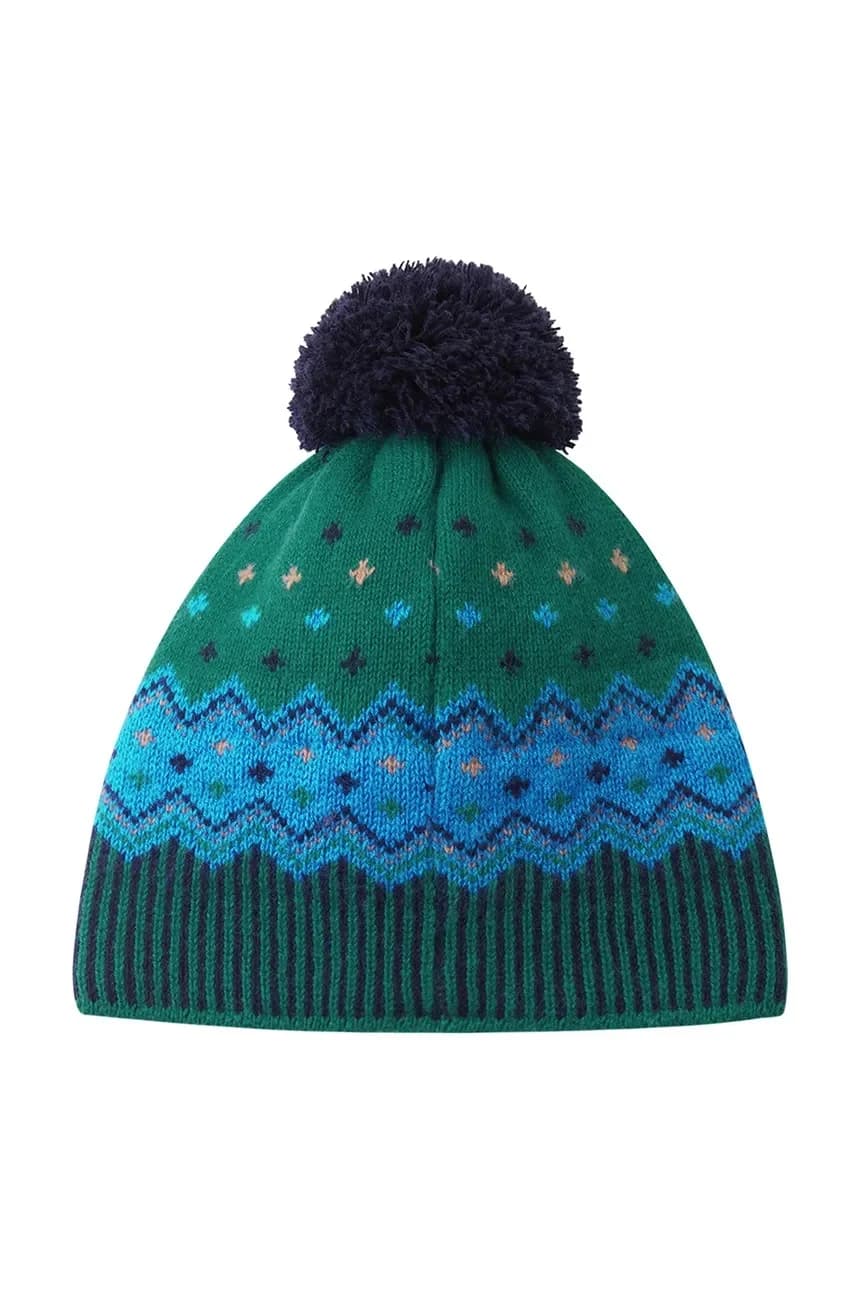 Детская шапка Pohjoinen из смесовой шерсти. - фото 3