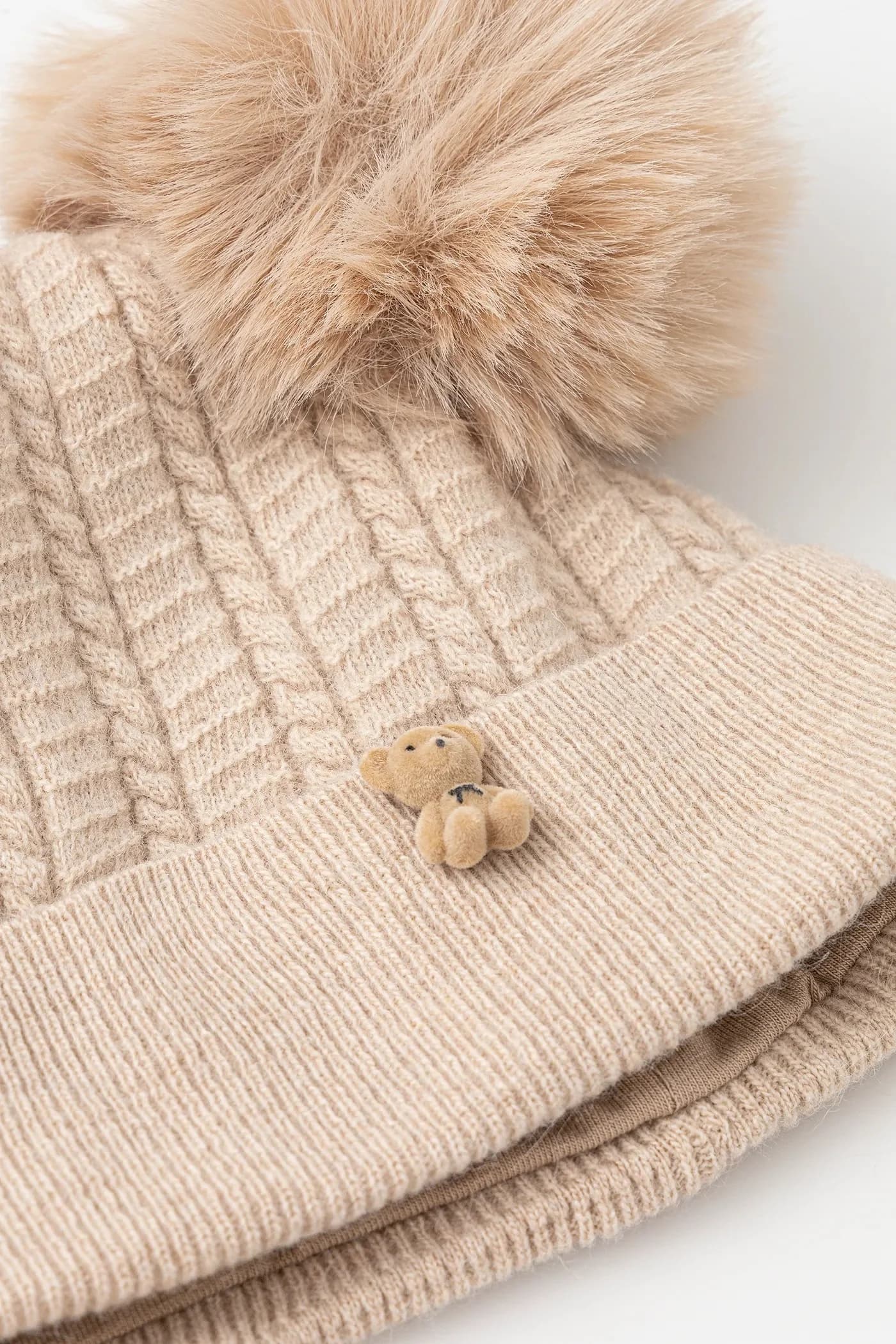 Детская шерстяная шапка - фото 2