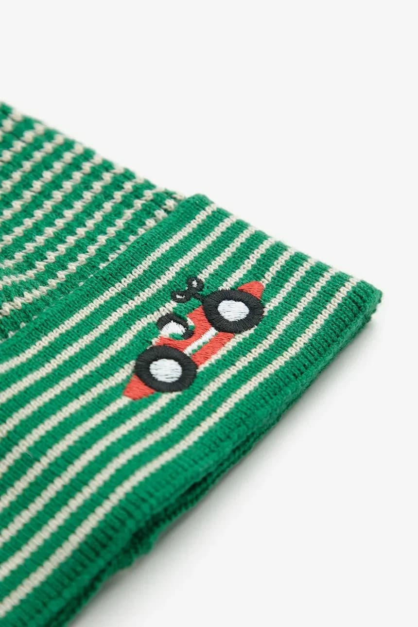 Хлопковая детская шапочка - фото 2