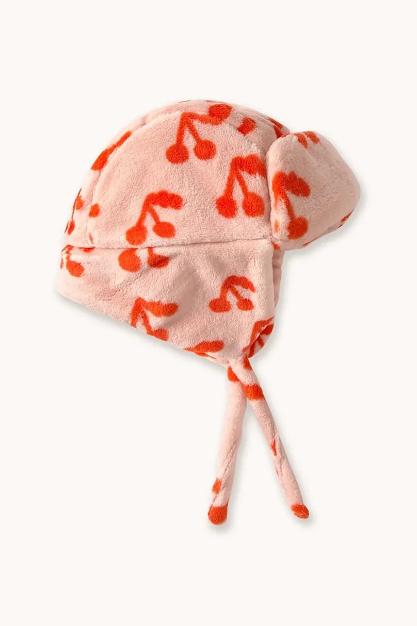ШАПКА-УШКА ВИШНЯ детская шапка - фото 2