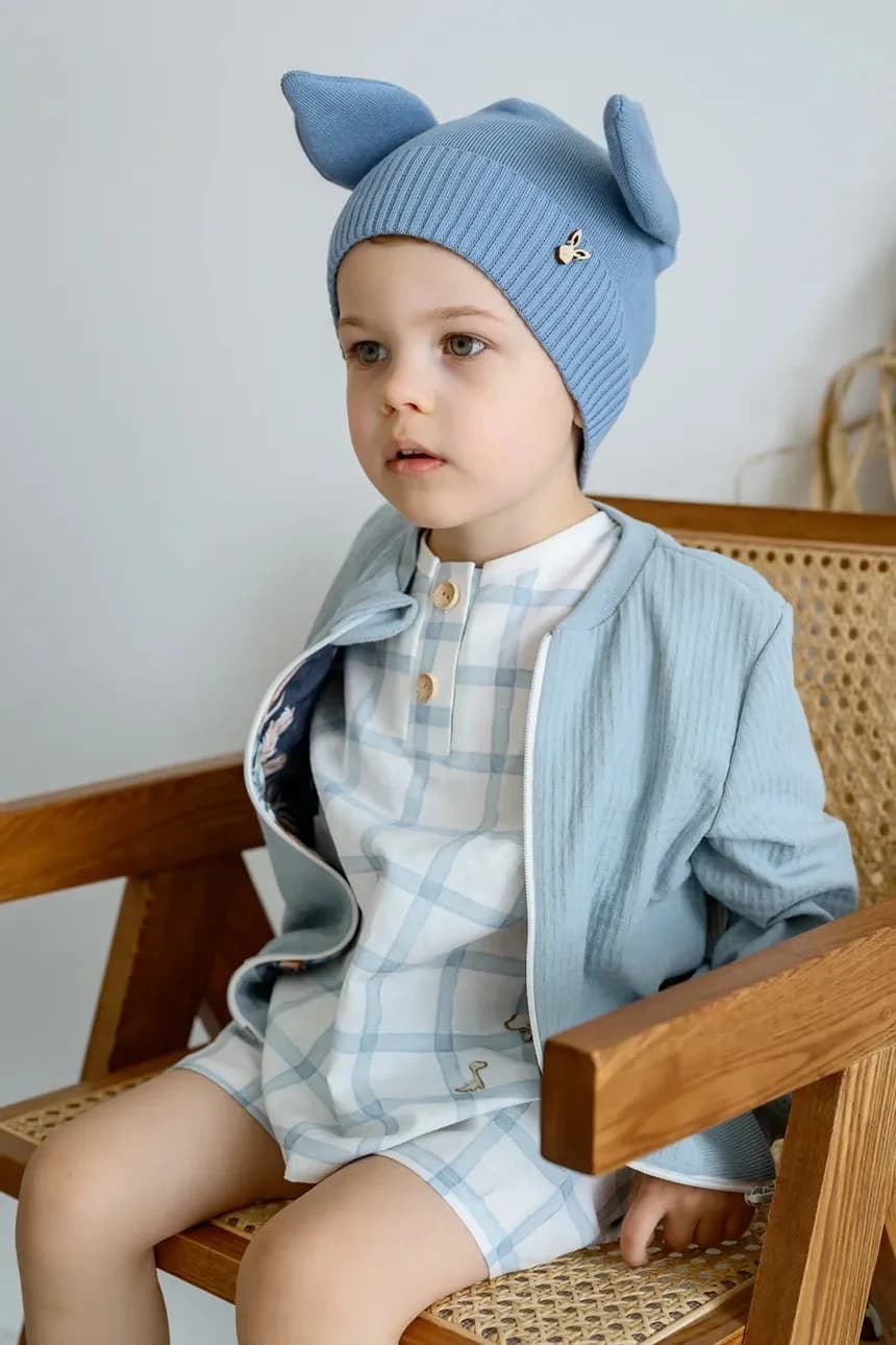 NORI детская хлопковая шапка