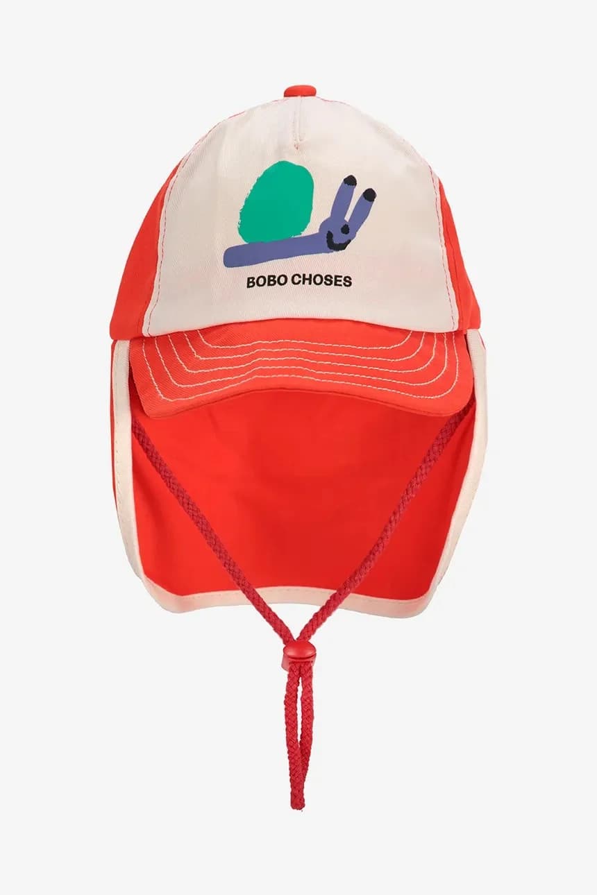 Детская хлопковая бейсболка Funny Snail - фото 2