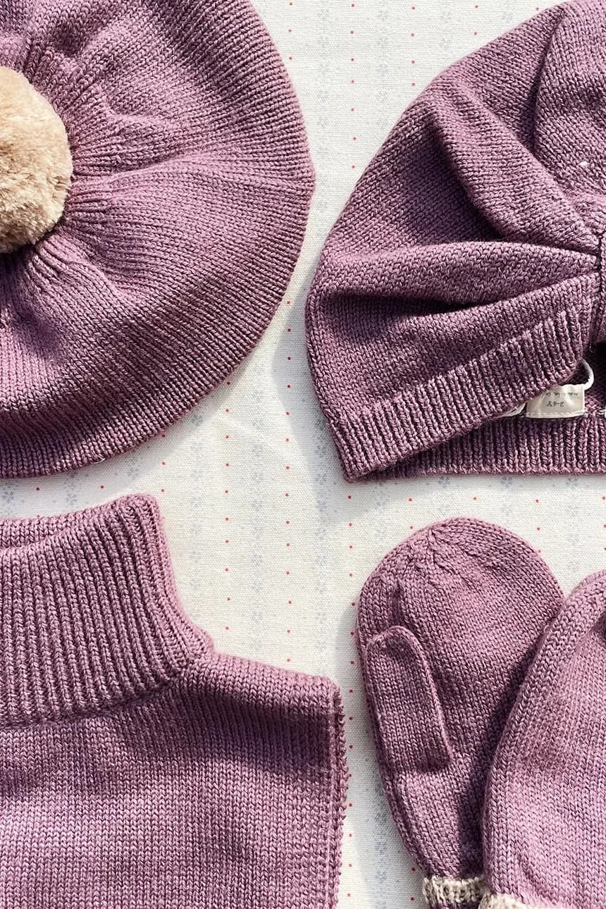 LOULI BONNET детская шерстяная шапка - фото 3