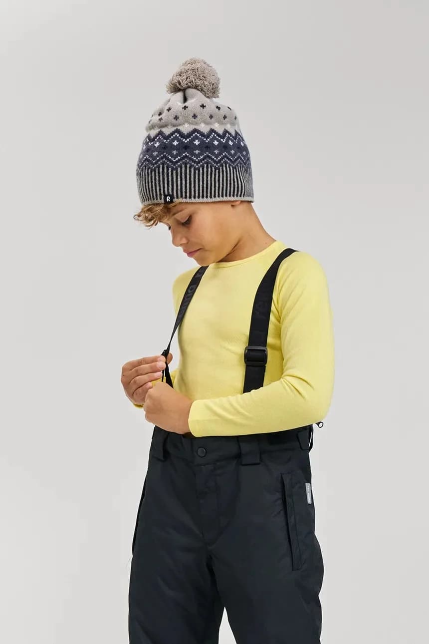 Детская шапка Pohjoinen из смесовой шерсти.