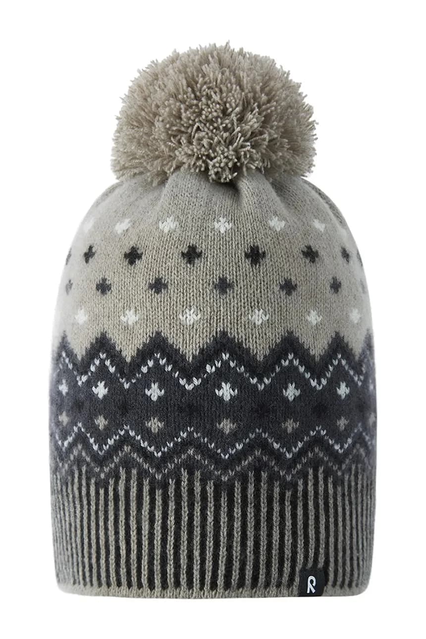 Детская шапка Pohjoinen из смесовой шерсти. - фото 2