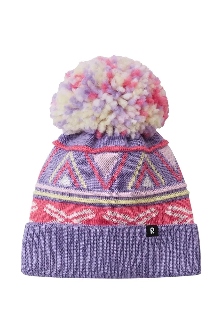 Детская шапка Kirjoen из смесовой шерсти. - фото 3