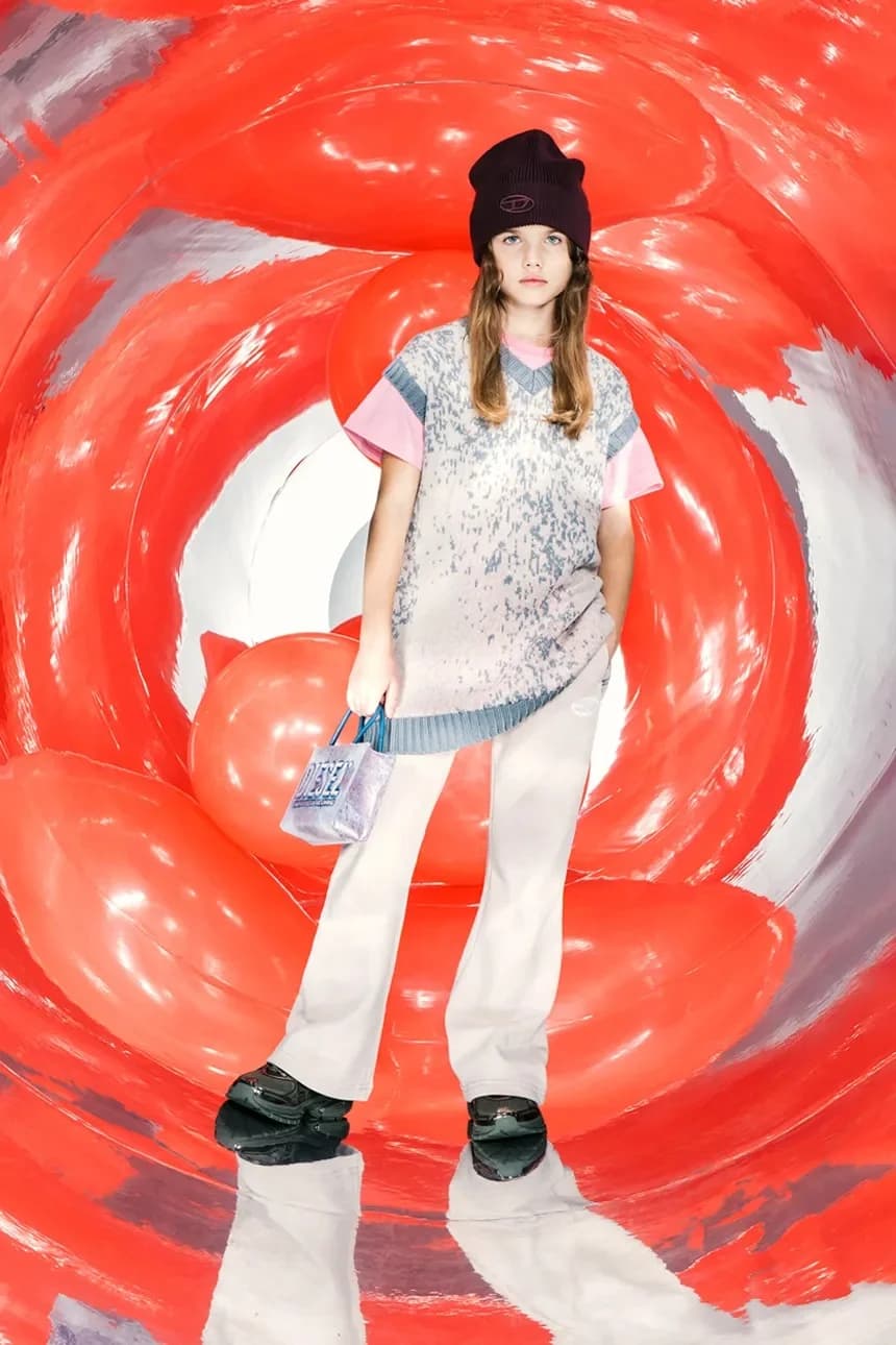 Детская шерстяная шапка FKCODERFULLYC HAT - фото 4