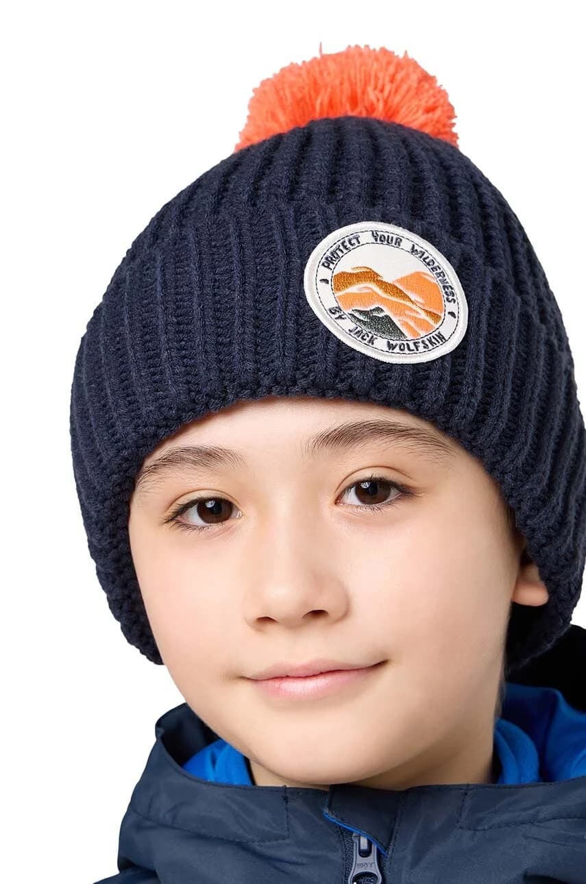 Детская шапка POMPOM BADGE - фото 2