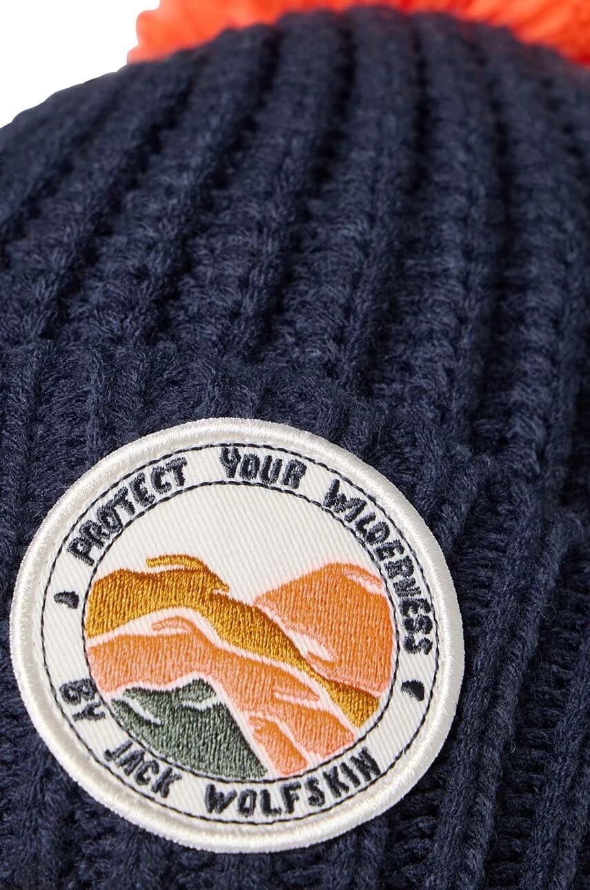 Детская шапка POMPOM BADGE - фото 3