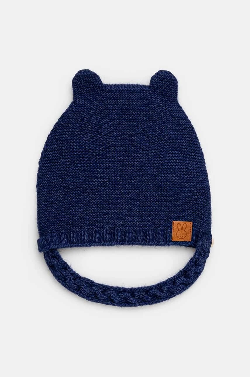 Детская шапка из смесовой шерсти