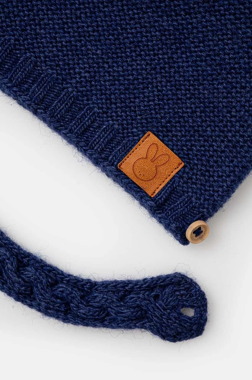 Детская шапка из смесовой шерсти - фото 3