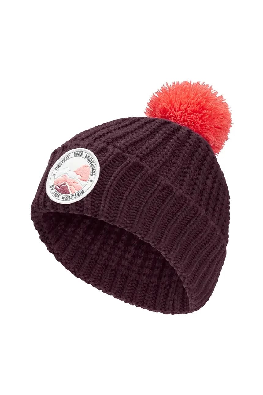 Детская шапка POMPOM BADGE