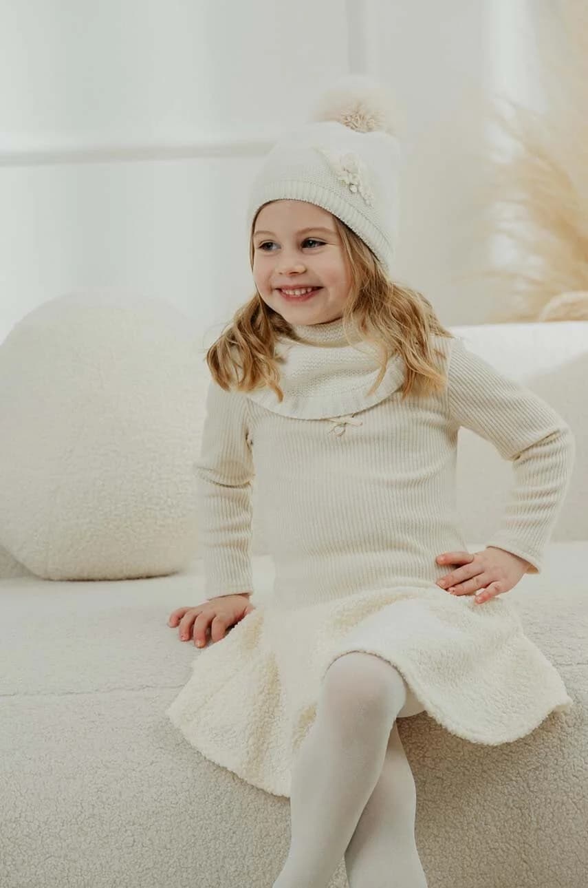 ЛАЛЕШКА II детская шапка полушерстяная