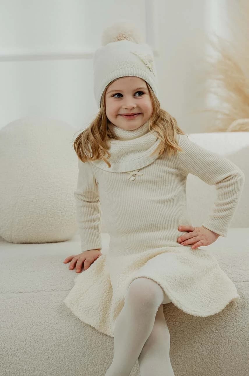 ЛАЛЕШКА II детская шапка полушерстяная - фото 3