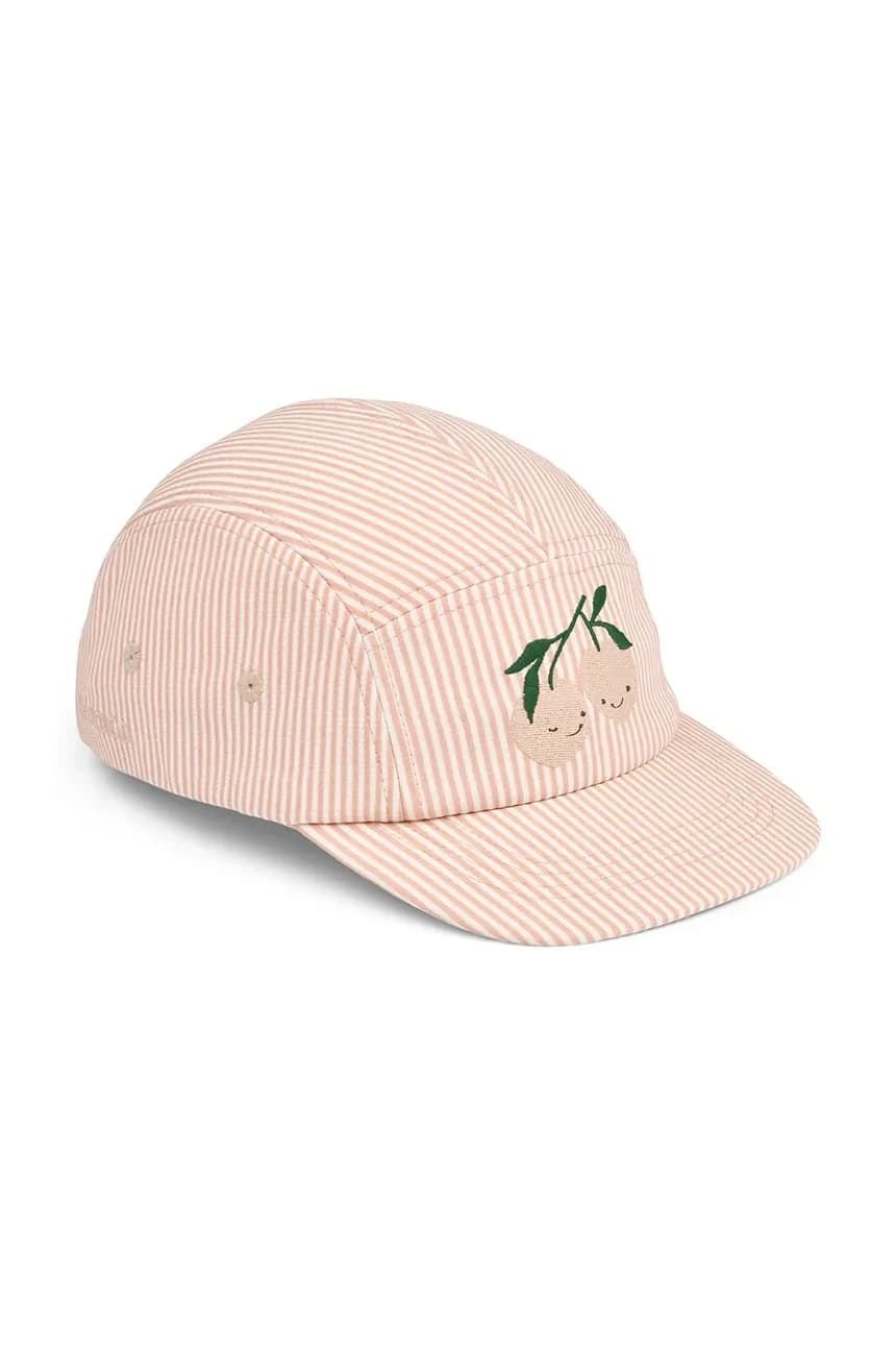 Детская хлопковая бейсболка Rory Seersucker Cap