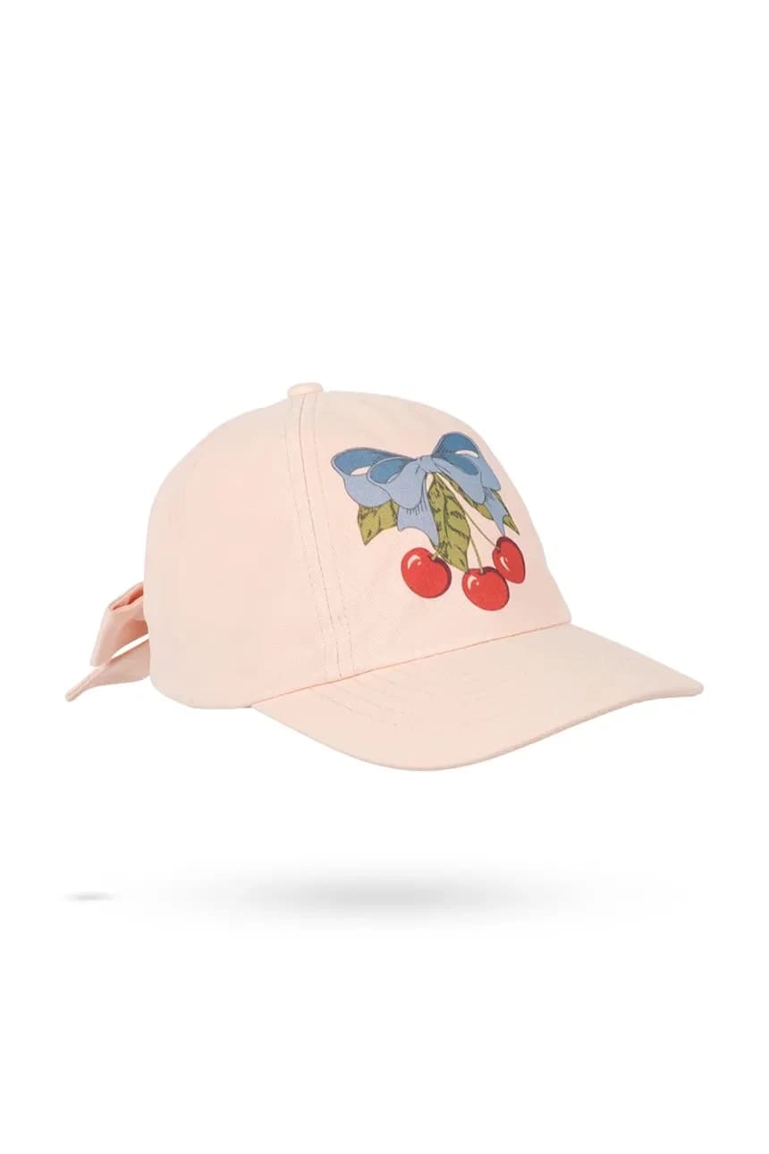 Детская хлопковая бейсболка FRANKIE BOW CAP GOTS