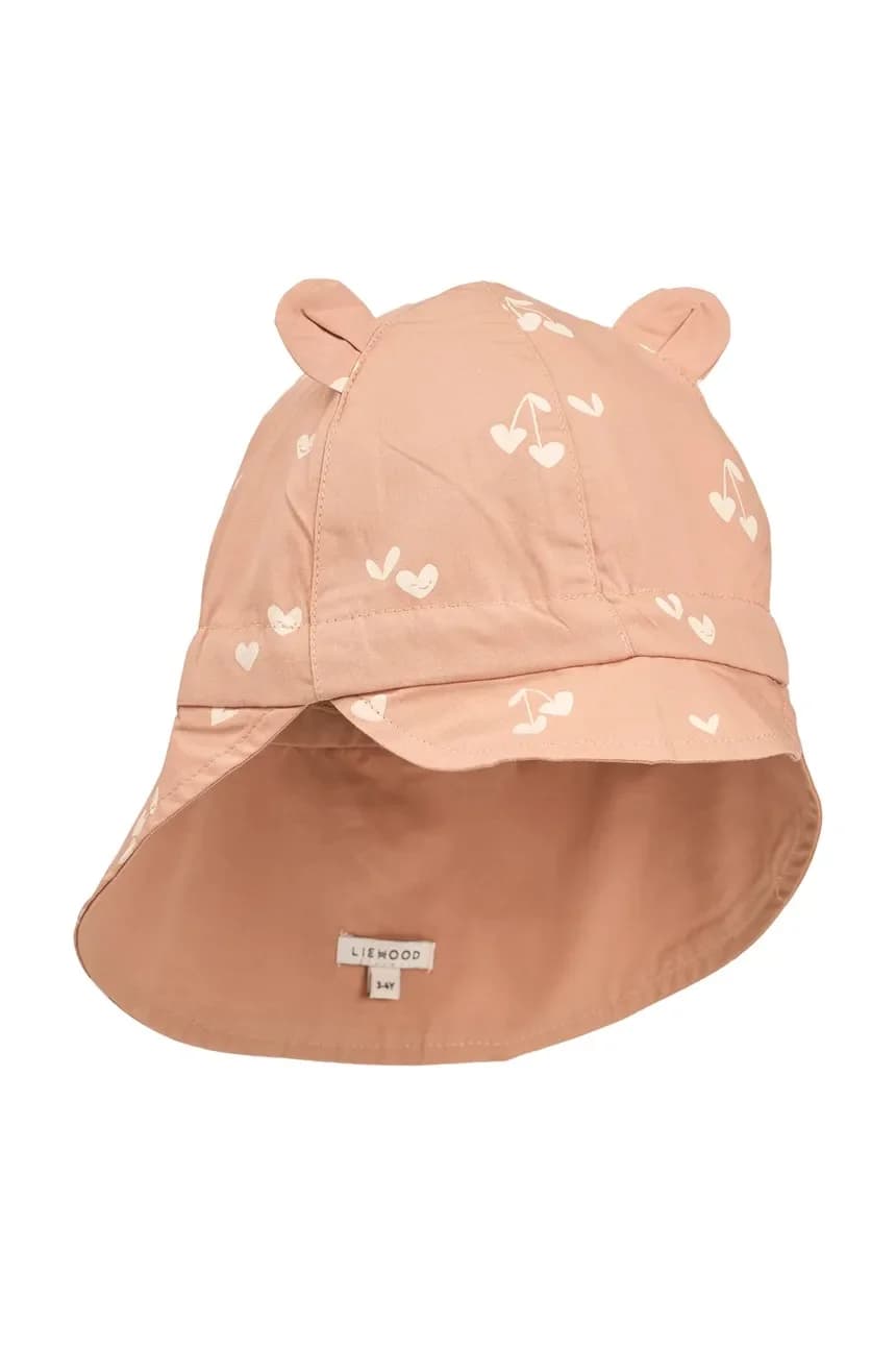 Детская хлопковая бейсболка Gorm Reversible Sun Hat With Ears