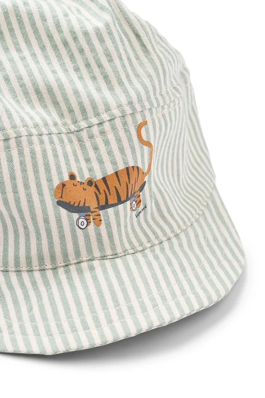 Детская хлопковая бейсболка Theon Soft Seersucker Cap - фото 3