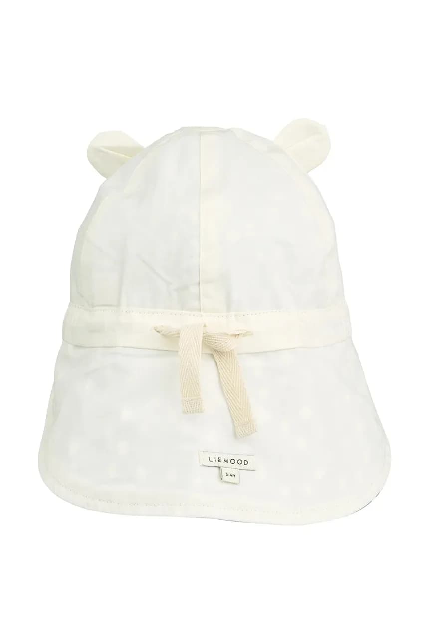 Детская хлопковая бейсболка Gorm Reversible Sun Hat With Ears - фото 2