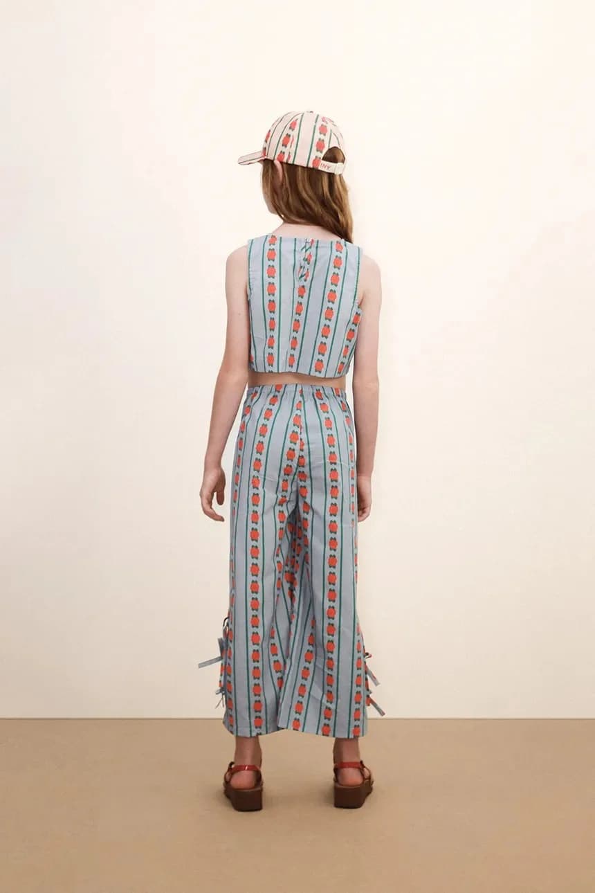 Детская бейсболка ROSE PATTERN CAP - фото 5