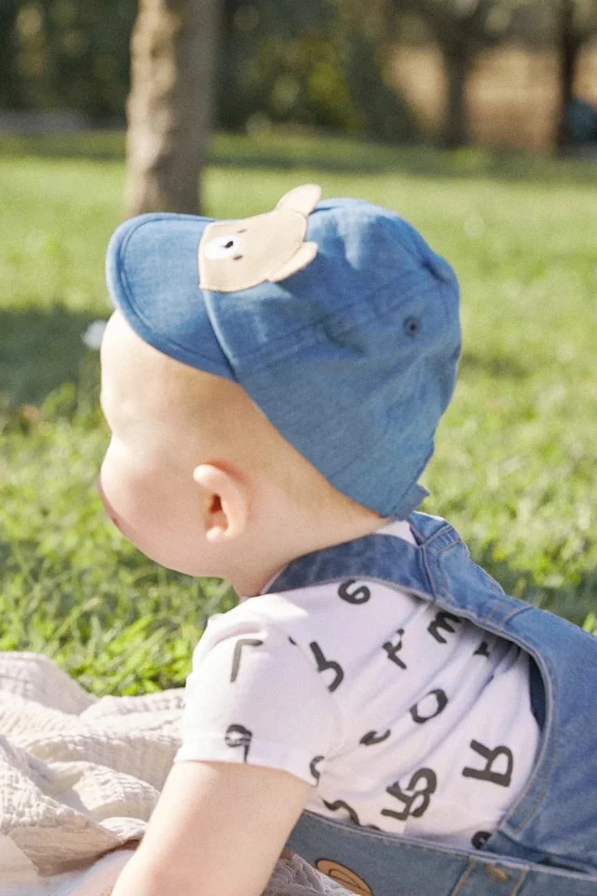 Детская хлопковая бейсболка.