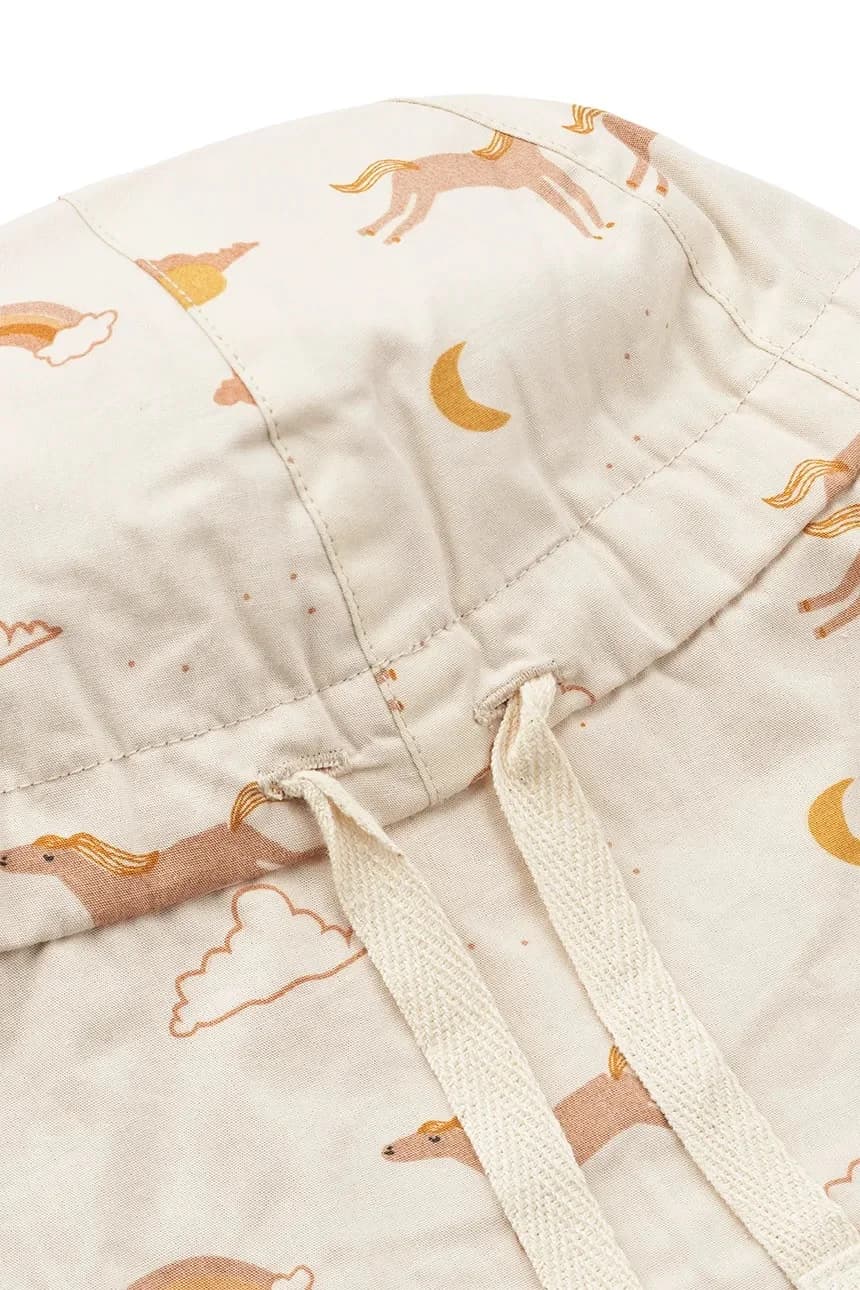 Детская двусторонняя шапка из хлопка. - фото 3