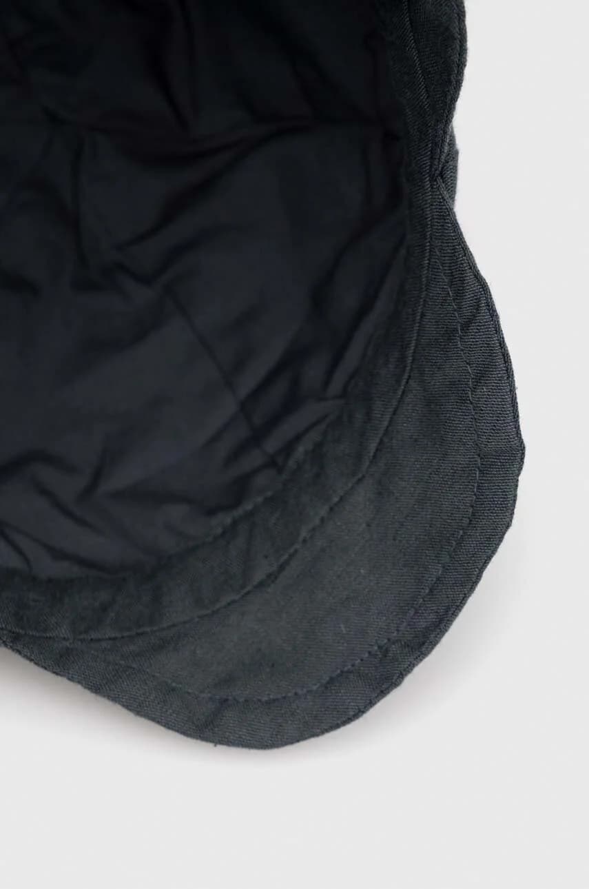 Детская шапочка из смесового льна - фото 4