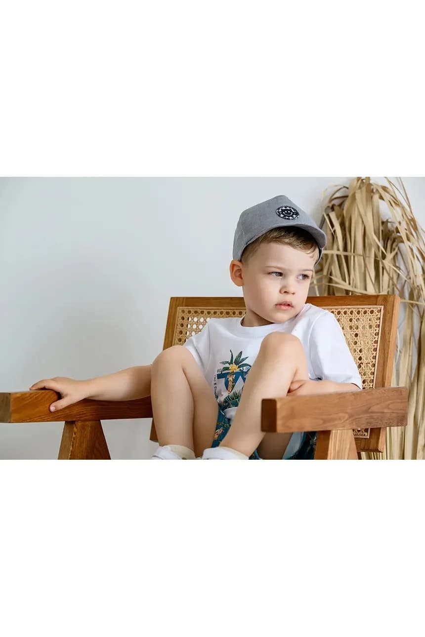 Детская хлопковая бейсболка OMER - фото 3