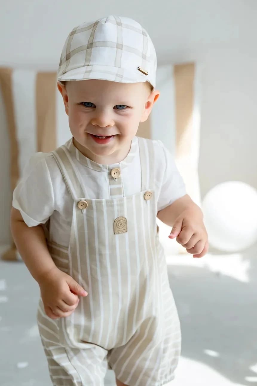 Детская льняная бейсболка RAMSEY