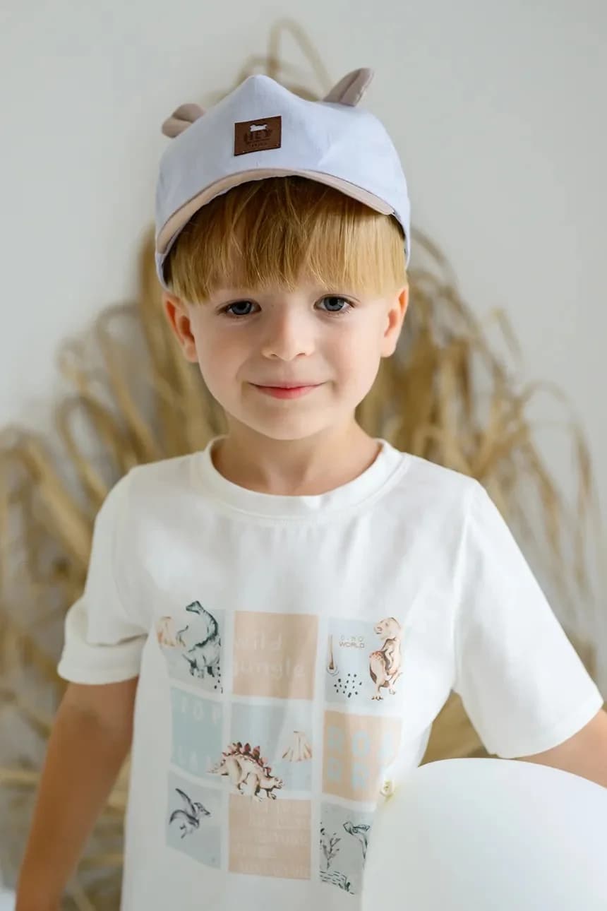 Детская хлопковая бейсболка ANASTAZY - фото 4