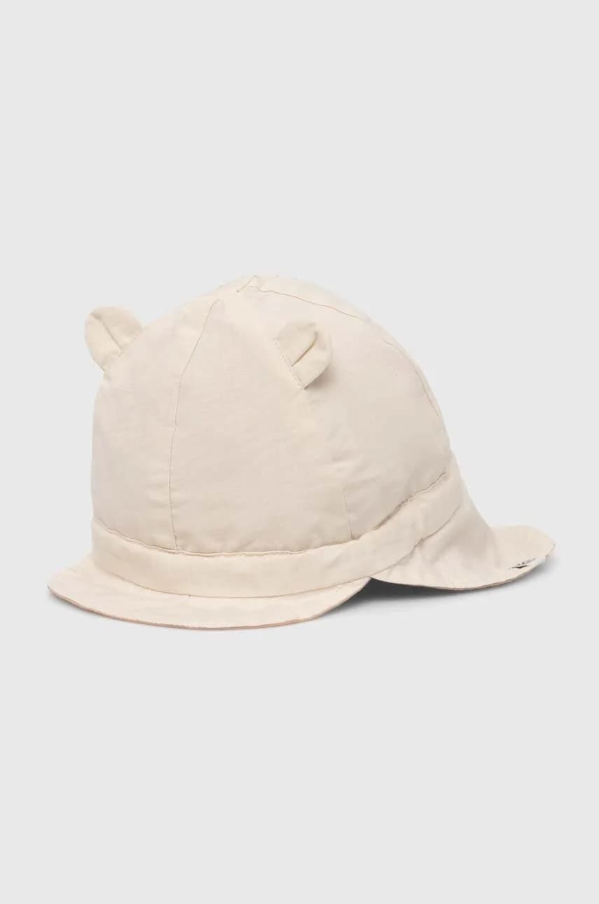 Детская двусторонняя шапка из хлопка. - фото 2