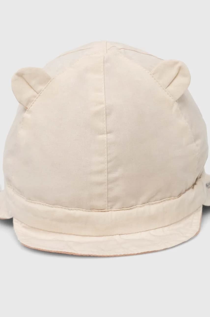 Детская двусторонняя шапка из хлопка. - фото 4