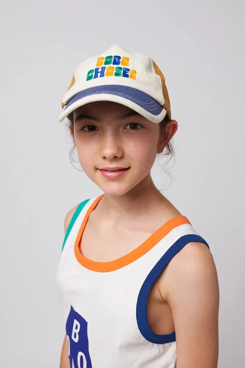 Детская хлопковая бейсболка.