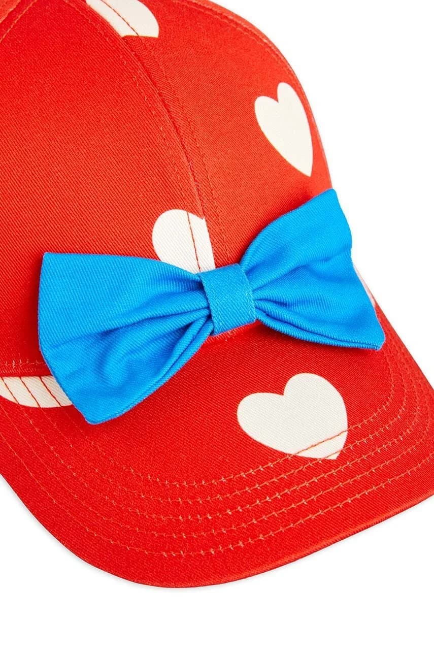 Детская хлопковая бейсболка Hearts - фото 3