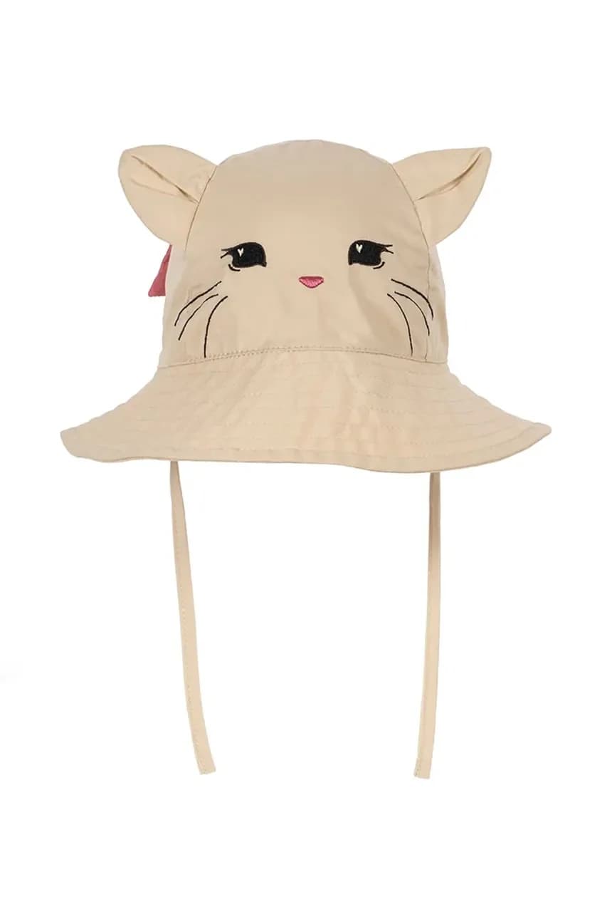 Детская хлопковая шапка VERBENA BOW KITTY SUN HAT - фото 2