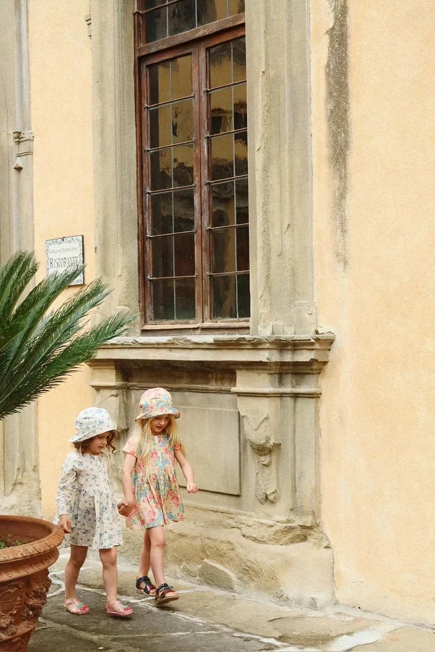 Детская хлопковая шапка PACEY SUN HAT GOTS - фото 5