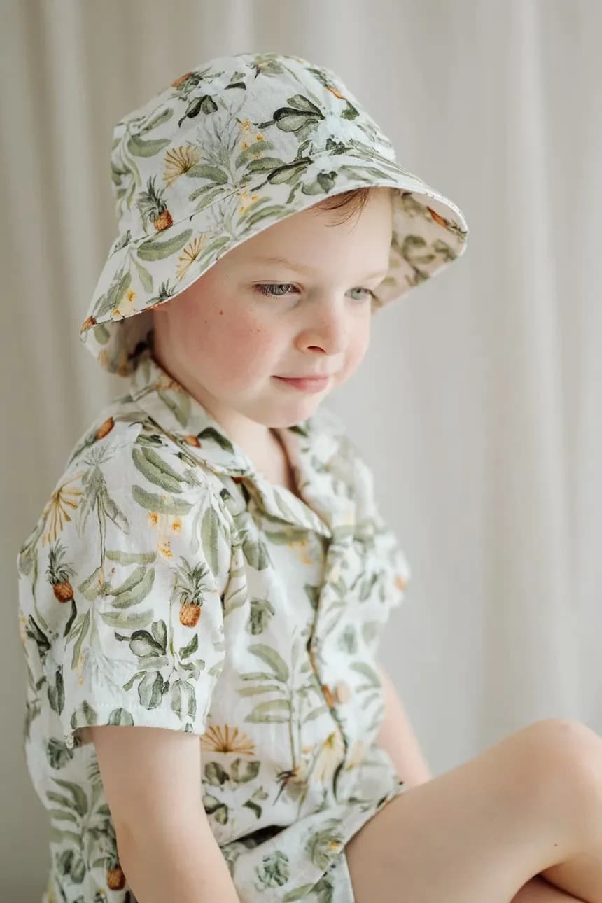 Детская хлопковая панама AMARINO