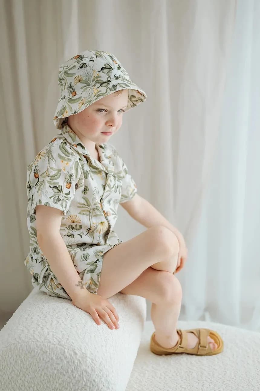 Детская хлопковая панама AMARINO - фото 4