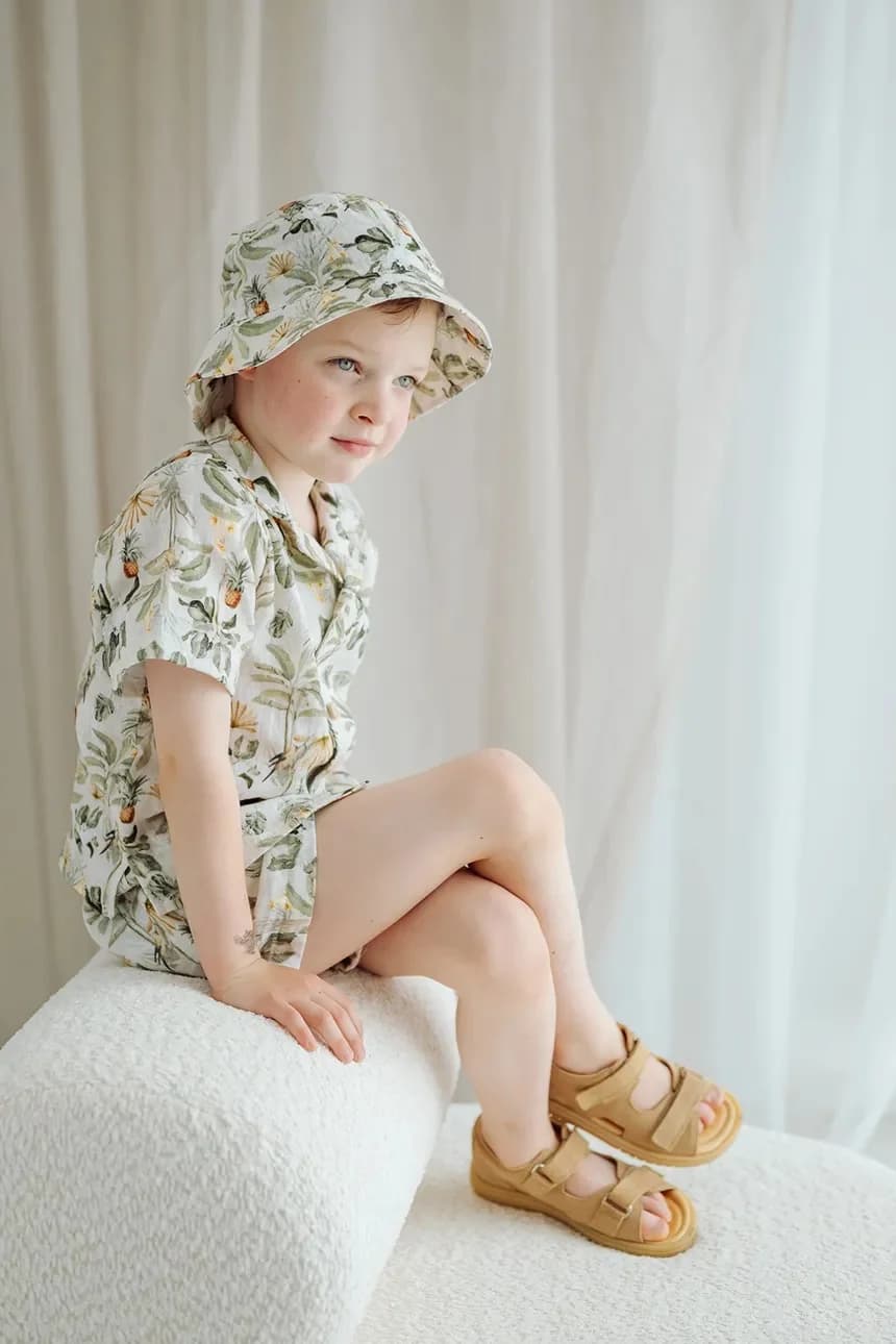 Детская хлопковая панама AMARINO - фото 5