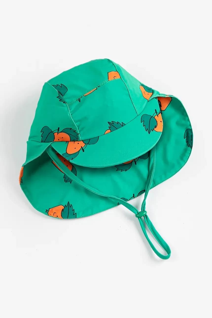 Мандариновая детская шапка - фото 2