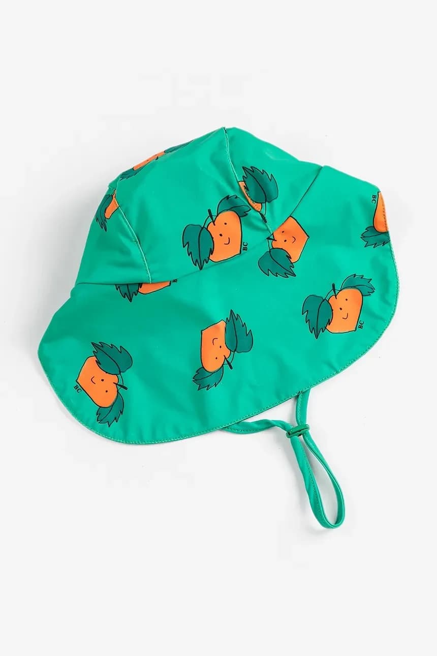 Мандариновая детская шапка - фото 3