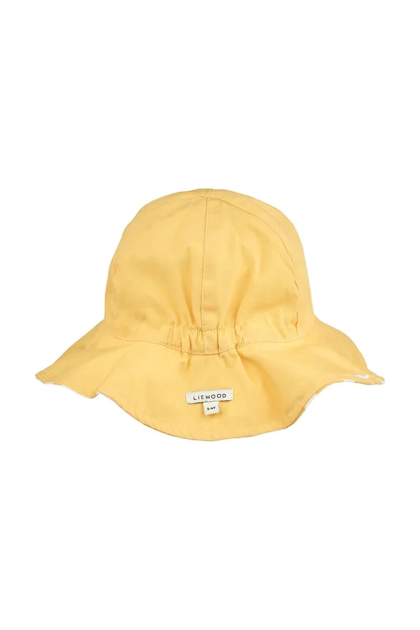 Детская двусторонняя хлопковая шапка Amelia Reversible Sun Hat - фото 3